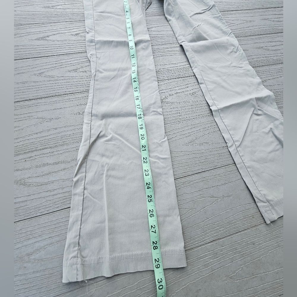 PICASSO Style Khaki workwear casual pant with elastic waistband pre loved unworn - Picture 6 of 8